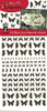 Dazzles Black Jewel Butterflies HOTP2546 192 Holographic Butterflies Per Sheet