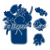 Tattered Lace Spring into Summer Vase Cutting Die & Stamp Set