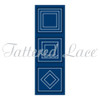 Tattered Lace Linking Apertures Squares Cutting Dies ETL545