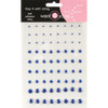 Want2Scrap Say it With Bling Rhinestones 72 Royal Blue Self Adhesive Gems 2057