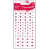 DoCrafts Papermania 104pc Pink Adhesive Gems PMA351406