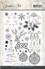 Jeanine's Art Christmas Classics Clear Acrylic Stamp Set JACS10004