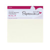 docrafts Papermania Square Textured Cards and Envelopes, Cream, 5 by 5-Inch