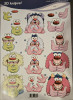 3D Knivel Adorable Monsters 3-D Decoupage Images Scissor-Cut
