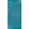Find It Trading Hobbydots sticker style 20 - Mirror - Turquoise