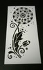 HOTP Dandelion Plastic Stencil  Approx 3x5.5"