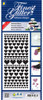 JeJe Double-SIded Adhesive Stickers Hearts Sheet 4-0344