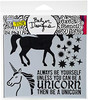 Crafters Workshop TCW738S Template 6'X6'-Unicorn