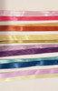 6 Colors Reversible Satin Ribbon 5/8" 1 YD/each color