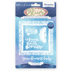 Hunkydory Moonstone Dies- in Full Bloom- Blooming Lovely Sentiments & Frame MSTONE057