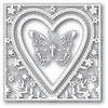 Memory Box Die Butterfly Heart Frame