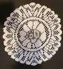 Project Lace Set of 3- 10" Round Lace Table Doily  -- Use to Create Fabulous Backgrounds!