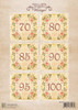 Nellie's Vintage Prints- Vintage Numbers 2 NEVI050