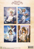 Nellie's Vintage Prints-Christmas Colour Sweet Angels NEVI031