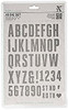 DoCraft XCut - A5 Die Set- Wedding Alphabet & Numbers