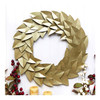 DCWV 614577 Gold Glitter Wreath Paper Project