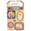 Bo Bunny - Layered Chipboard Stickers 7310365