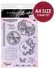 Hunkydory Crafts for The Love of Stamps A4 - All of a Flutter FTLS383