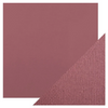 Craft Perfect Classsic Card Weave Texture - Aubergine Purple