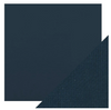 Craft Perfect Classsic Card Weave Texture - Navy Blue