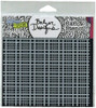 Crafter's Workshop Template 6''X6'' - Plaid Fringe, Clear