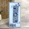 Hunkydory- Moonstone Die Floral Borders Cutting Dies- MSTONE191