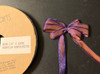 1/4 Inch Woven Iridescent Ribbon -KA36 - ROYAL BLUE/COPPER