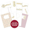 Hunkydory Crafts- Forever Florals Sunflower Luxury Card Inserts- FFSUN102