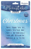 Hunkydory Moonstone Stamp/Die Combo- Festive Words - Christmas MSTONE217