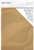Craft Perfect- 8.5"x11" Brown Kraft Card- 10 sheets- 9559E