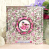 Hunkydory Crafts Peony Promise Printed Parchment - 16 Sheets (4 Each 4 Designs)