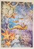 Imagination Crafts A4 Rice Paper- Nautical Notions Seahorse