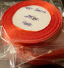 25 yd Satin Ribbon 2/5"RED Approx. 25-yards