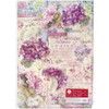 STAMPERIA INTERNATIONAL, A3 Rice Paper Hortensia DFSA3061