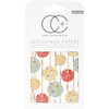 Craft Consortium White Baubles Decoupage Papers (3/Pack), 13.75" x 15.75"