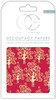 Craft Consortium Red Tree -Decoupage Paper 3/Pk,