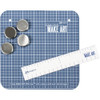 Wendy Vecchi Make Art Stay-tion 7x7 Magnetic Crafting Surface & Magnets