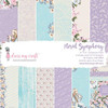 Dress My Craft Single-Sided Paper Pad 6"X6" 24/Pkg-Floral Symphony, 12 Designs/2 Each, Multi