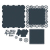 The Paper Boutique- Cutting Dies- You Make My World Turn Doily Die