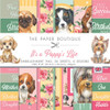 The Paper Boutique- It's a Puppy's Life- Embellishment Pad 8" x 8"- 36 sheets 6 designs