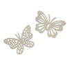 Couture Creations Chipboard Set- Dual Butterflies 2pc