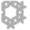 Memory Box 100% Steel Bauble Snowflake Corner Cutting Die- 94336