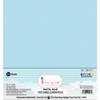 Dress My Craft Textured Cardstock Pastel Blue 300gsm 12"X12" 10/Pkg
