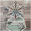 Card Making Magic Snowflake Easel Card - Set of 23
