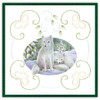 Find It Trading Stitch and Do 188 - Jeanine's Art- Winter Garden- Embroidery on Paper kit