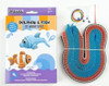 Quilled Creations Dolphin and Fish 3D Miniatures Ripple and Roll Corrugated Cardstock Quilling Kit