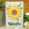 Hunkydory Crafts Moonstone Interlace Sunflower Dies MSTONE631