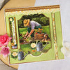 HunkyDory Crafts Spring is in The Air Deco-Large Topper Set- in The Garden SPRINGDEC907