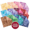 Hunkydory Crafts Duo Design Paper Pack- Rainbow Honeycomb & Candyfloss Clouds