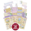 Hunkydory Crafts- Deluxe Craft Pads - Forever Florals Hydrangea